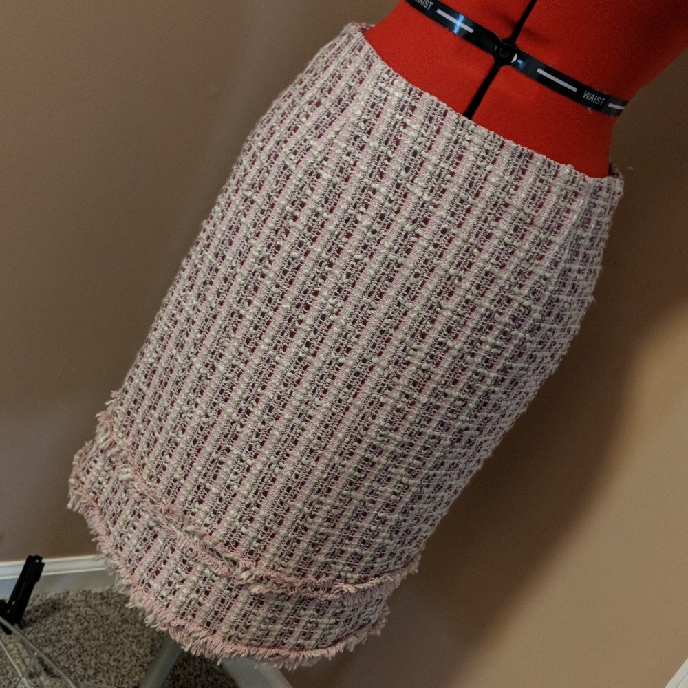 W.D.N.Y. Boucle Skirt